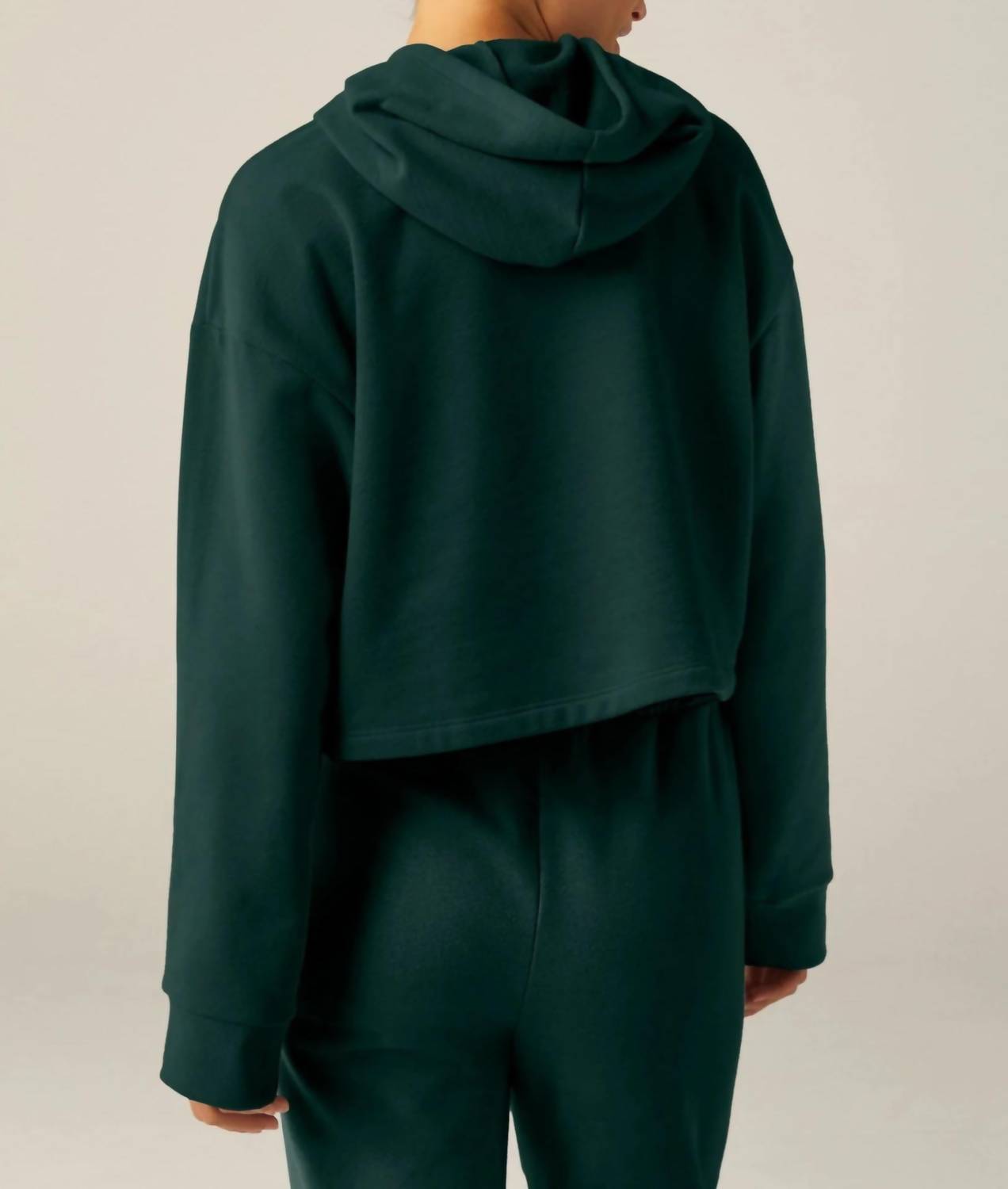 Beyond Yoga - Happiness Cropped Hoodie