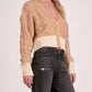 Elan - Logan Color Block Cardigan