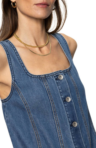 Sanctuary - Blossom Denim Mini Dress