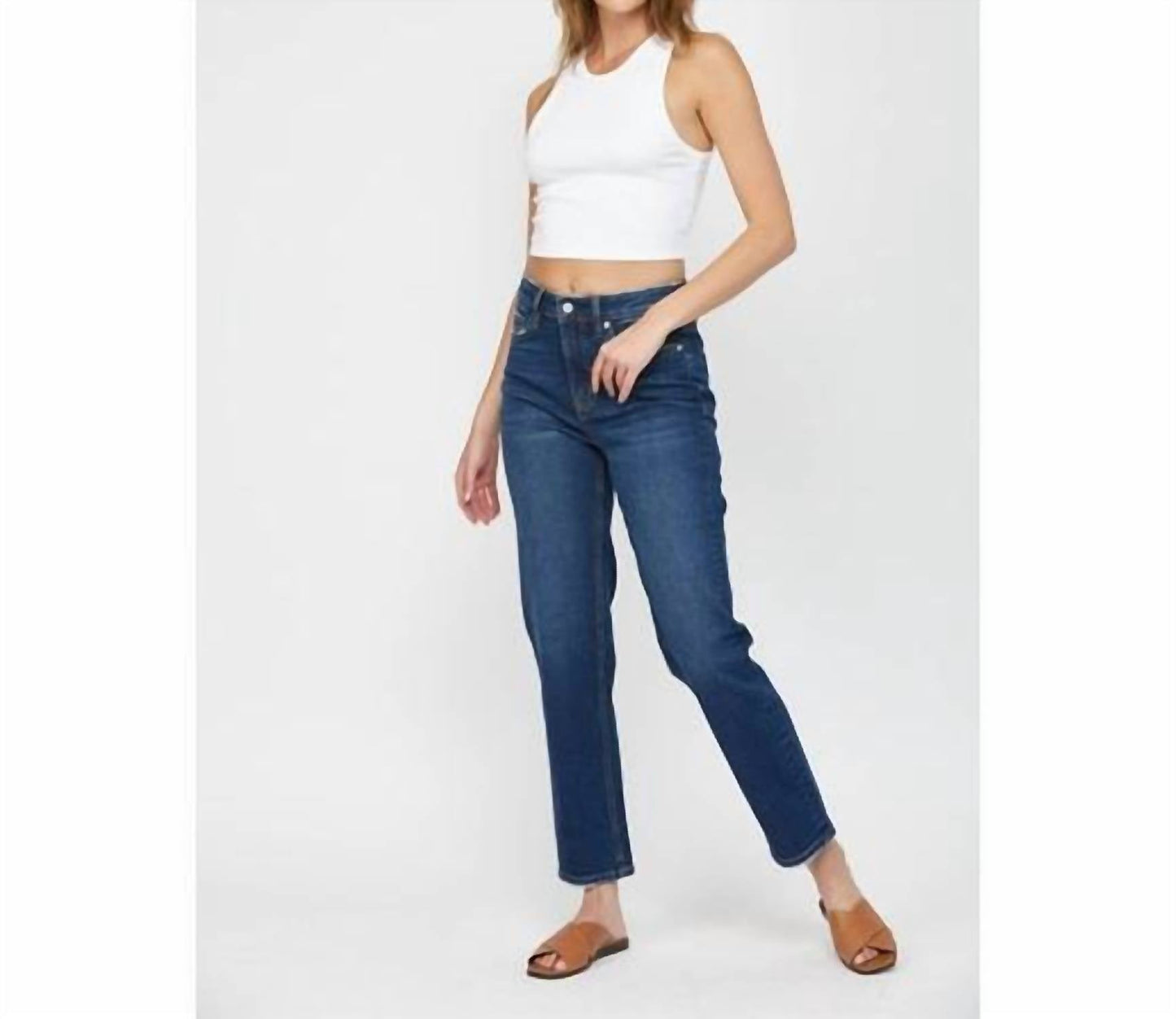 Mica Denim - Women's Monfil Straight Leg Wedge Pants