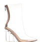 Cape Robbin - Women's Crystal Glaze Block Heel Bootie