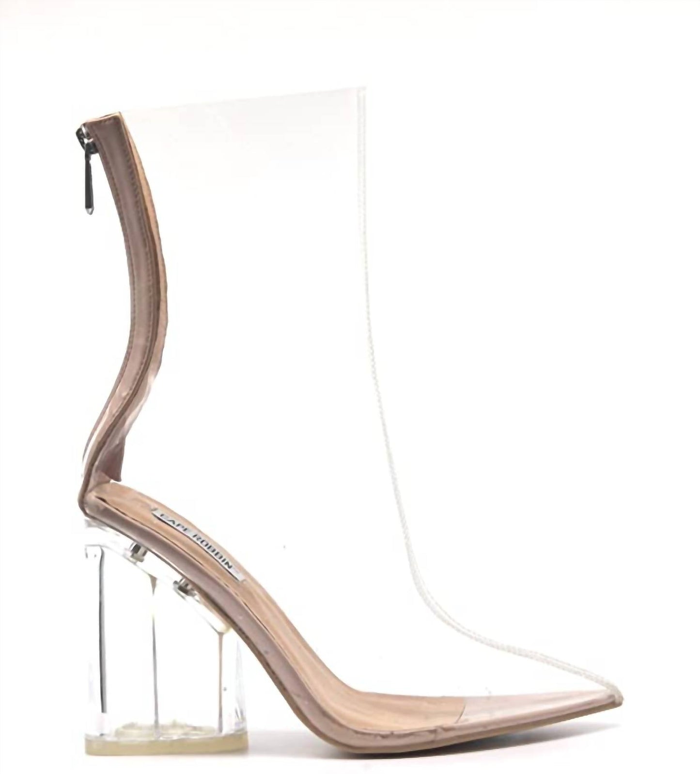 Cape Robbin - Women's Crystal Glaze Block Heel Bootie