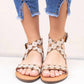 Grace And Lace - Embroidered Sandal