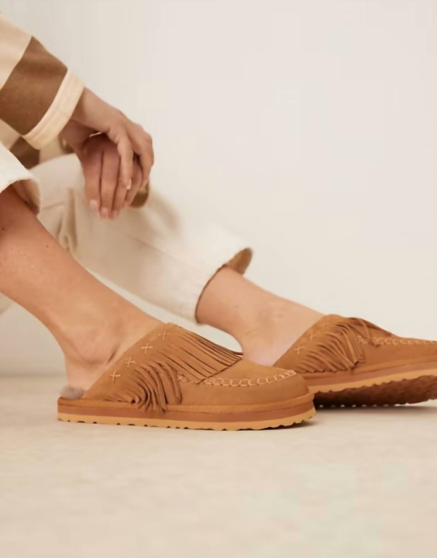 Free People - Women's Fallon Fringe Mule
