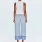 Pistola - Ryder High Rise Cuffed Straight Jeans