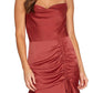 She + Sky - Cowl Neck Ruched Dress