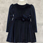 Abel & Lula - Girls Pleated Velvet Dress