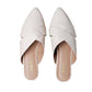 Qupid - Women's Swirl Ballerina Mules