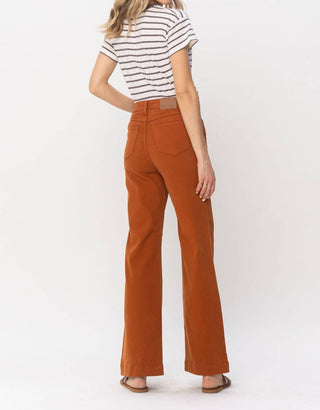 Judy Blue - High Waist Garment Dyed Wide Leg Denim Jeans