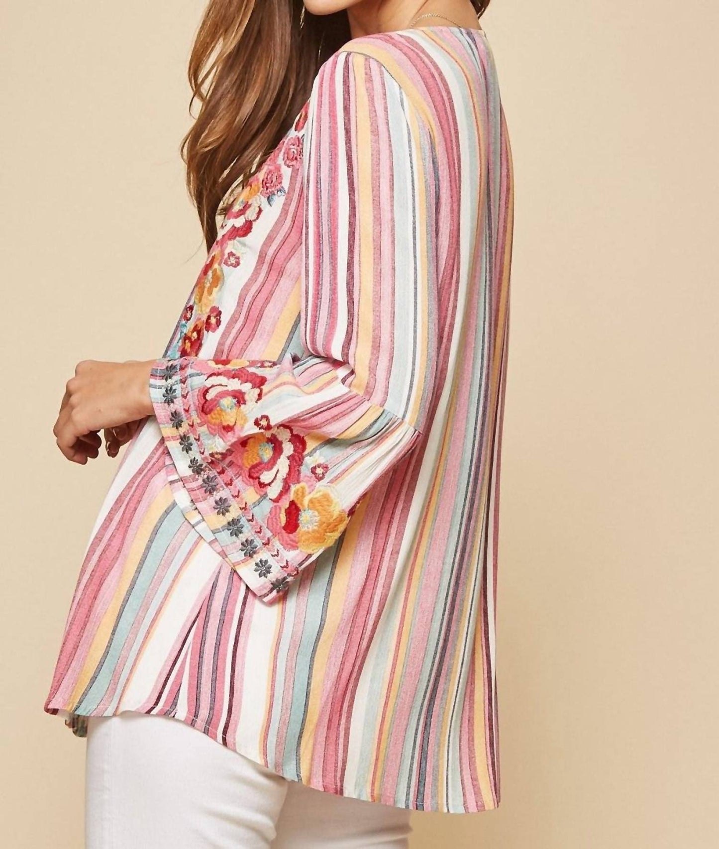 Andree By Unit - South Beach Embroidered Top