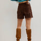 Free People - Tippi Vegan Suede Short