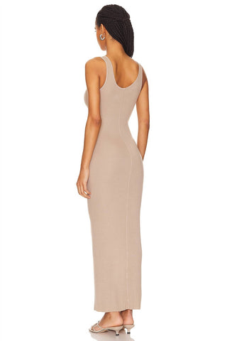 Enza Costa - Silk Rib Tank Maxi Dress