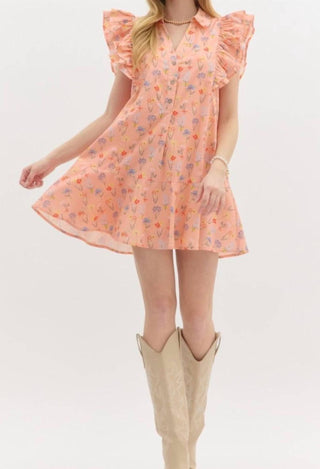Entro - Fizz Floral Dress