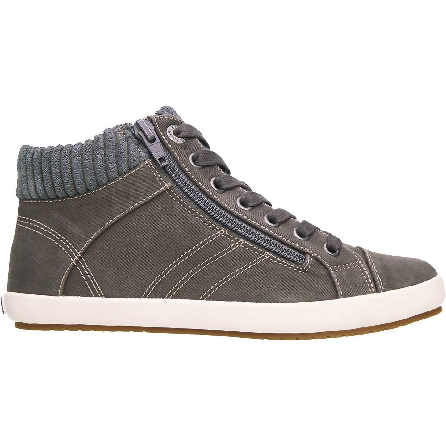 Taos - Women's Startup Distressed Canvas High Top Sneakers