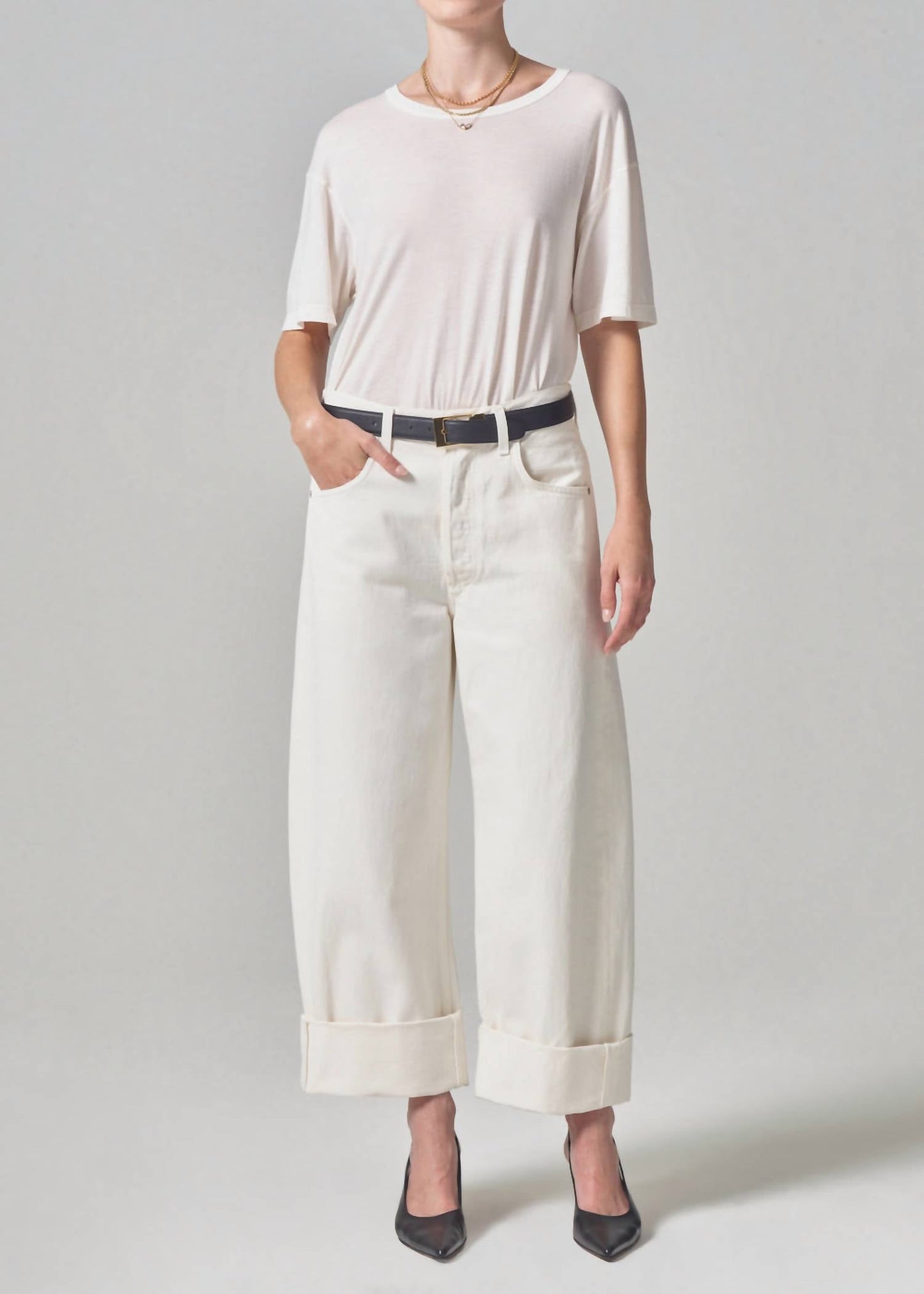 Citizens Of Humanity - Ayla Baggy Cuffed Crop Jeans