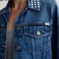 Ag Jeans - Studded Isa Cropped Trucker Jacket