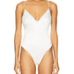 L'Agence - Dara Plunge Neck Bodysuit