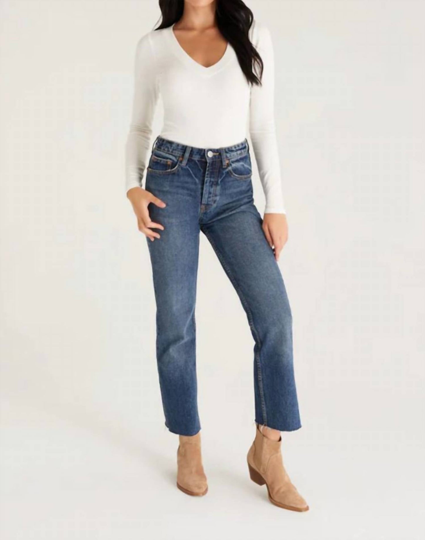 Z Supply - Izzy Rib V-Neck Top
