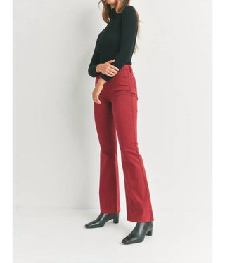 Just Black Denim - High Rise Scissor Cut Flare Long Jeans