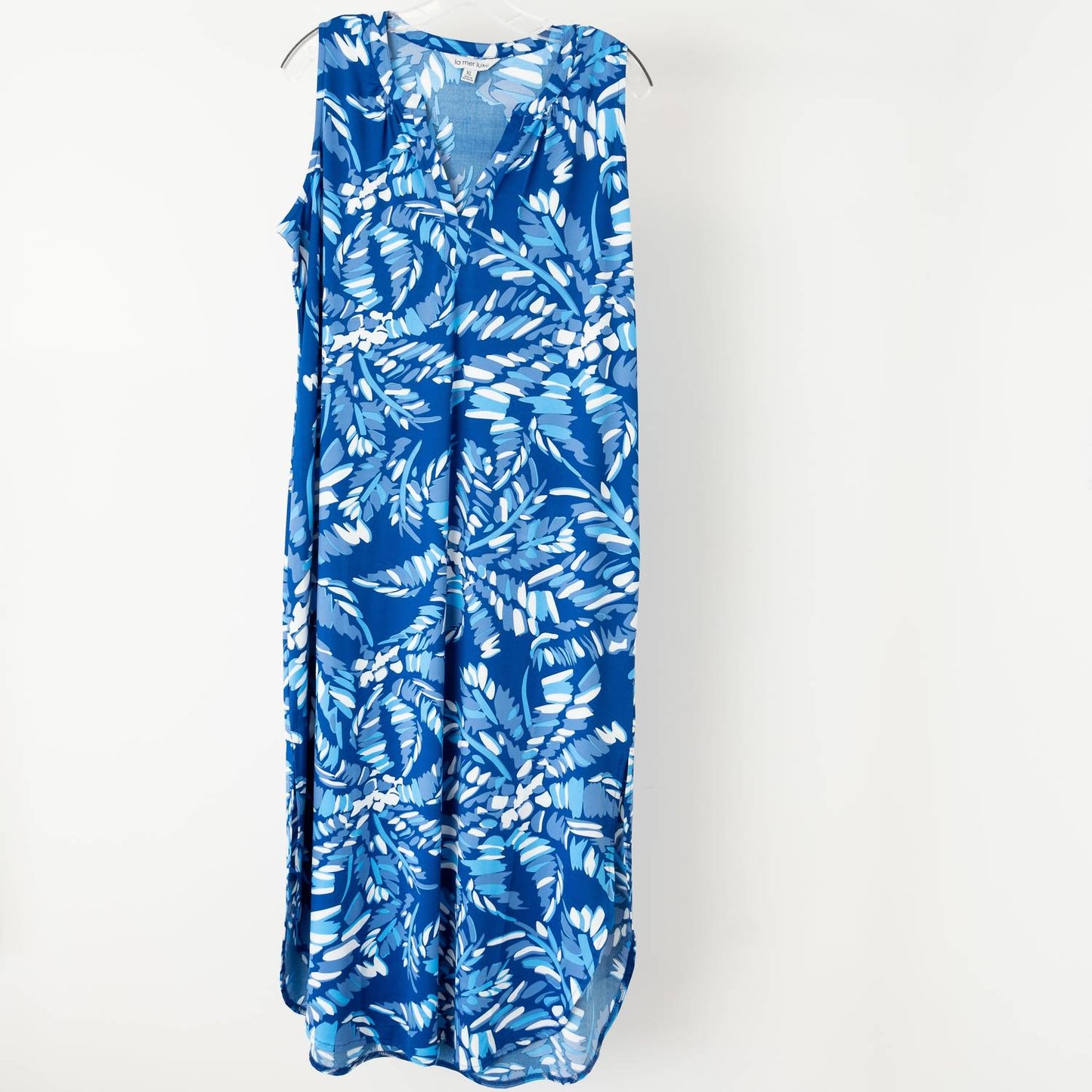 La Mer Luxe - Women's Print Sleeveless Maxi Dress
