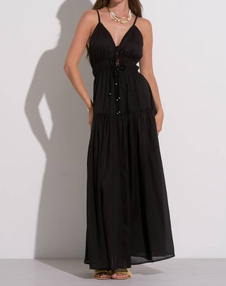Elan - Front Tie Maxi Dress