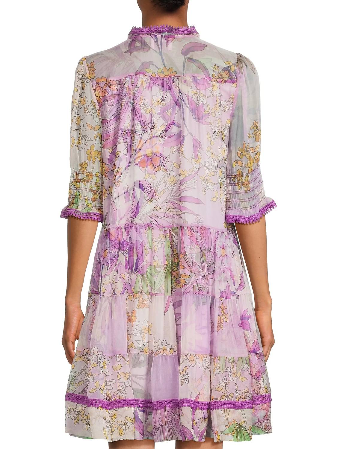 Johnny Was - ABBEY TIERED MINI DRESS