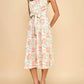 Tcec - Darling Moment Floral Button Down Midi Dress