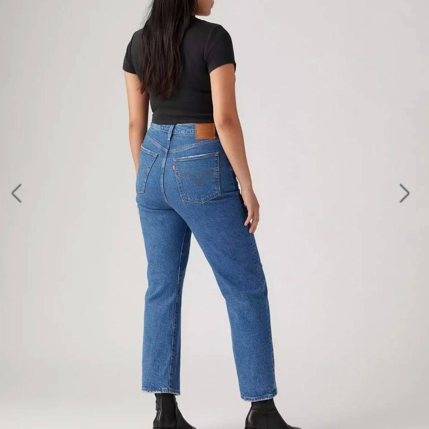 Levi'S - Premium Ribcage Straight Ankle Jeans