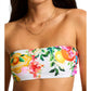 Seafolly - High Waisted Bandeau Postcard Print Bikini
