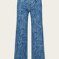 Veronica Beard - Taylor Paisley Printed Wide-leg Jean