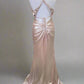 Alyce Paris - Women's Draped Bodice Metallic Dress