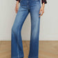 L'Agence - Joanne Lo W Rise Wide Leg Jeans