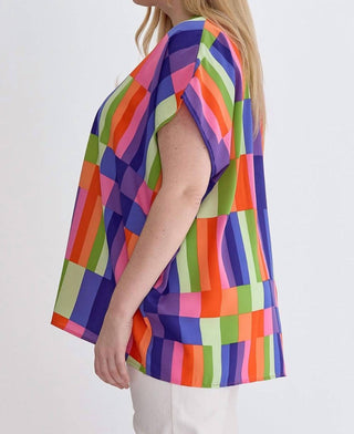 Entro - Plus Summer Top