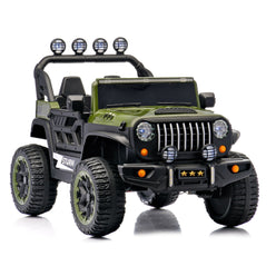 Electric Car With Remote Control, Colorful LED Lights, USB & MP3