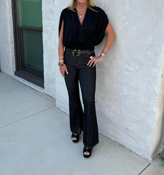 Elan - Banded Bottom Beauty Top