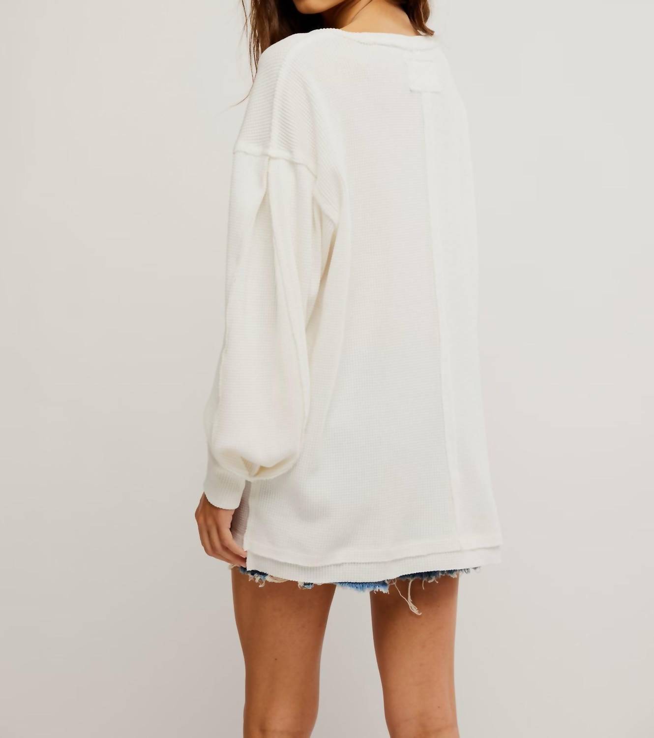 Free People - Coast To Coast Thermal Long Sleeve Top