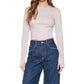 Susana Monaco - Fleece Crew Long Sleeve Top