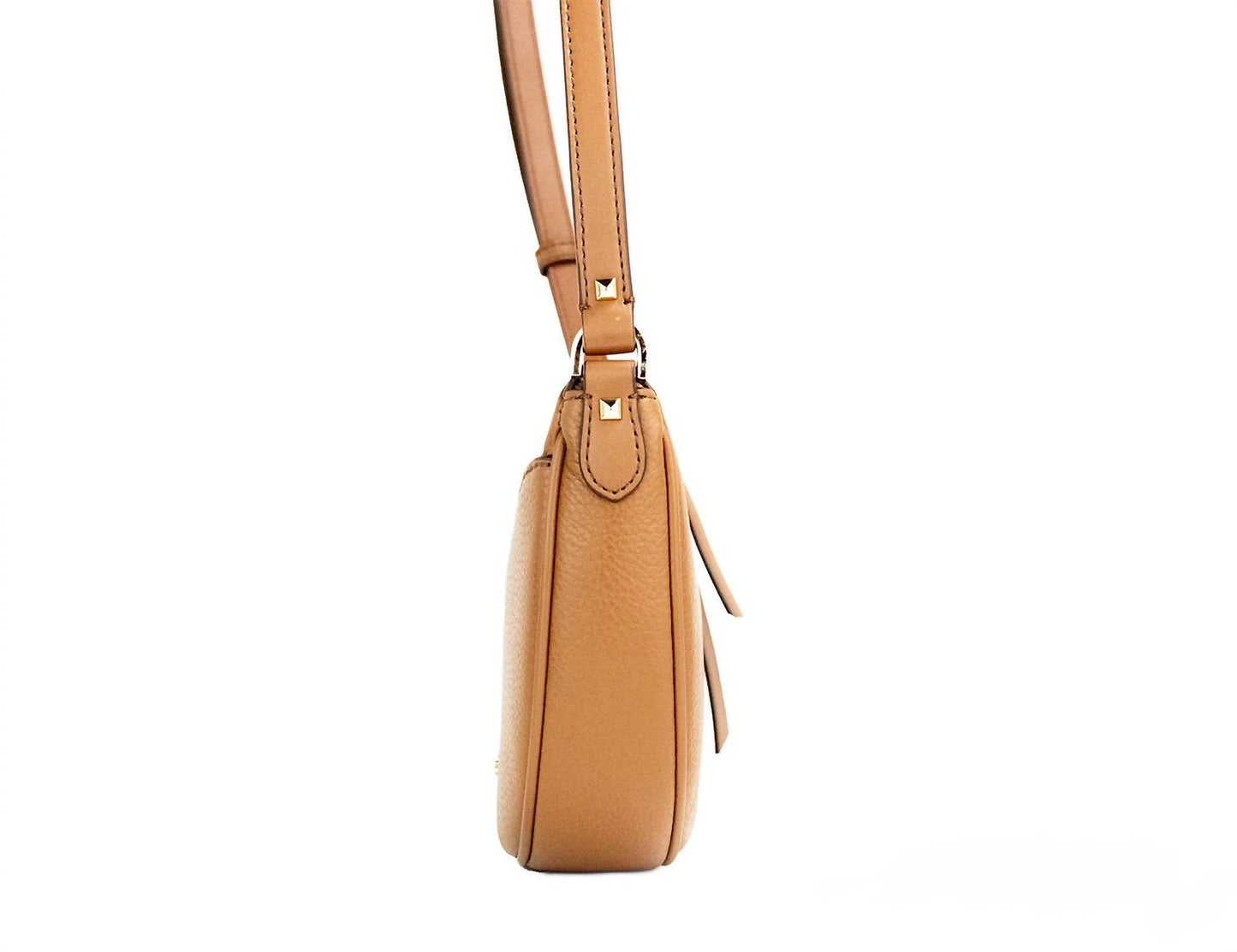 Michael Kors - Dover Small Pebbled Leather Half Moon Crossbody Bag Purse