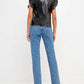 English Factory - Leather Ruffle Top