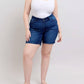 Judy Blue - High Waist V-front Bermuda Denim Short