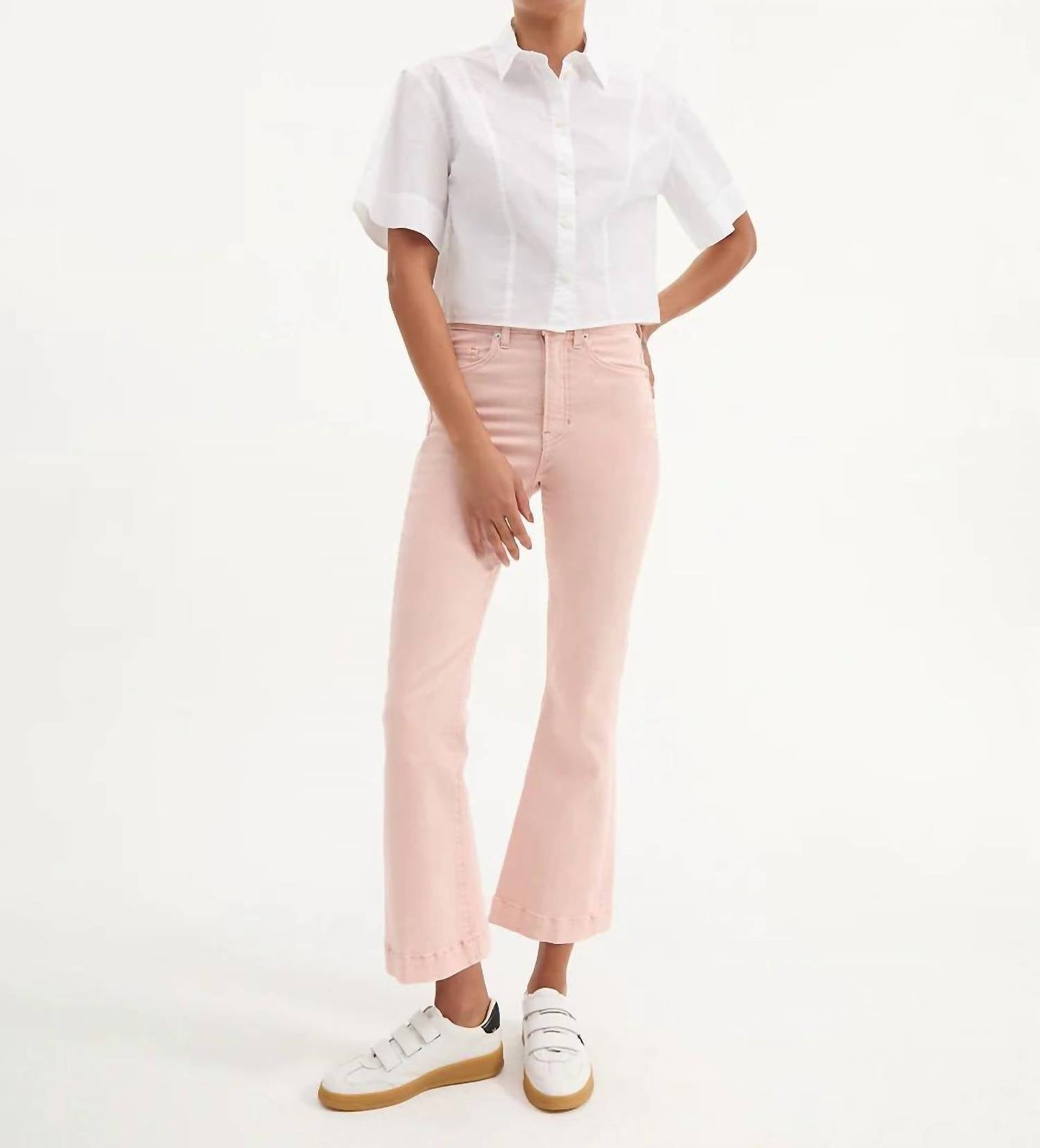 Veronica Beard - Carson High Rise Ankle Flare Jean