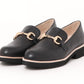 All Black - Women's Link Loafer