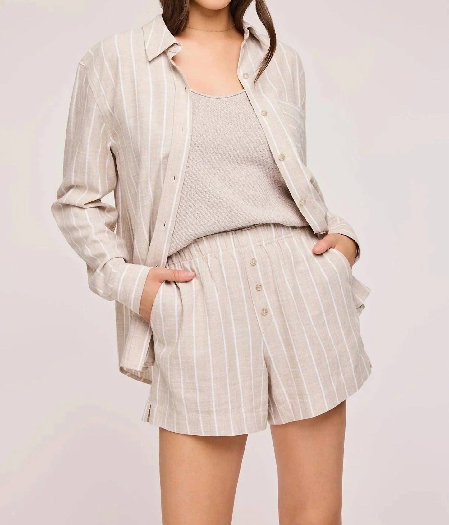 Gentle Fawn - Amalfi Linen Shorts