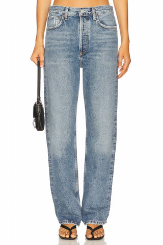 Agolde - Fran Low Slung Straight Jean