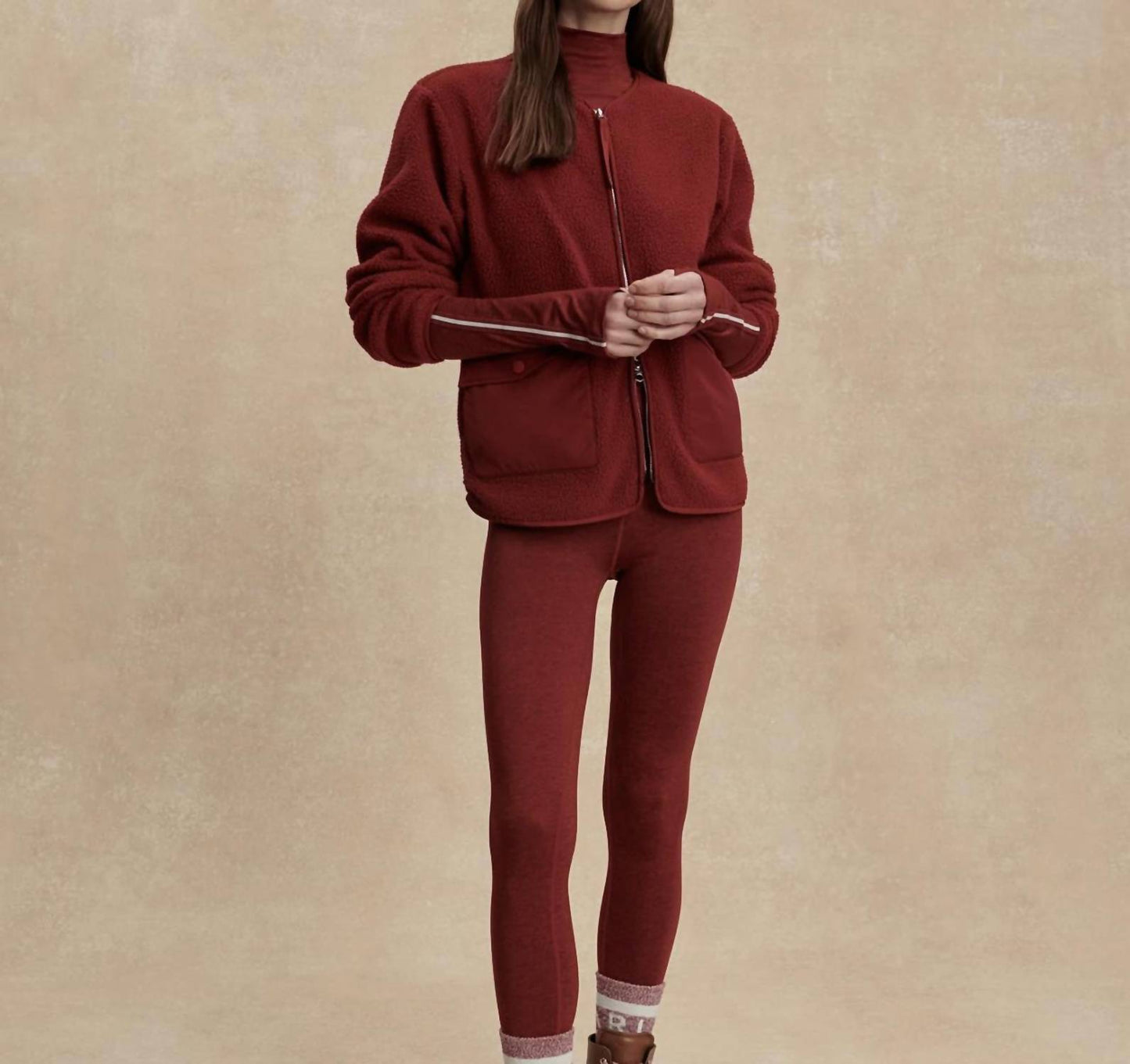 Varley - Marina Collarless Fleece Jacket