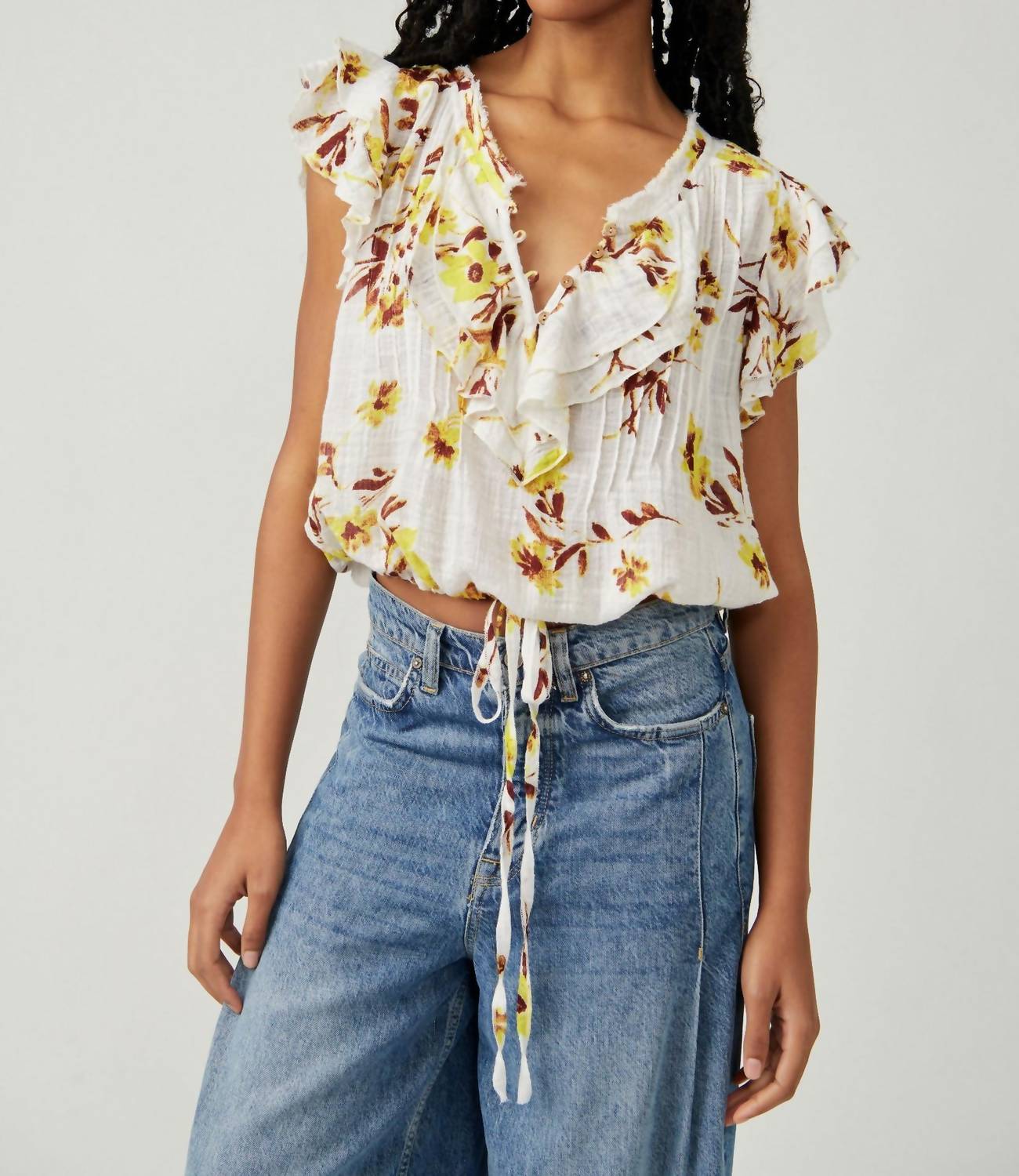 Free People - NAYA PRINTED TOP