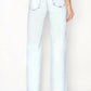 Risen - Acid Light High Rise Wide Leg Jeans