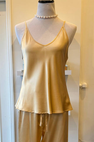 Brazeau Tricot - Women's Silk Charmeuse Cami Top