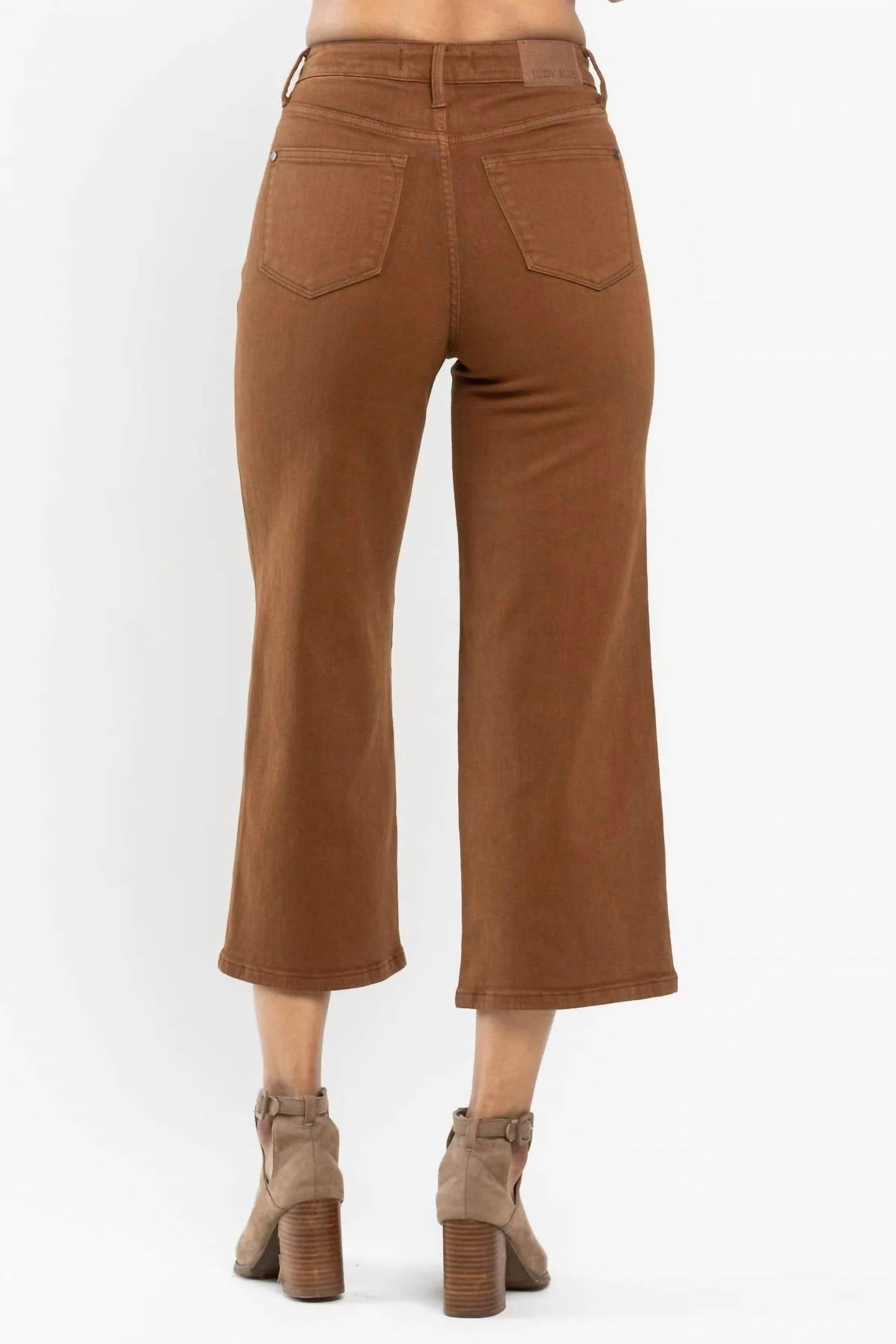 Judy Blue - Cropped Wide Leg Jean