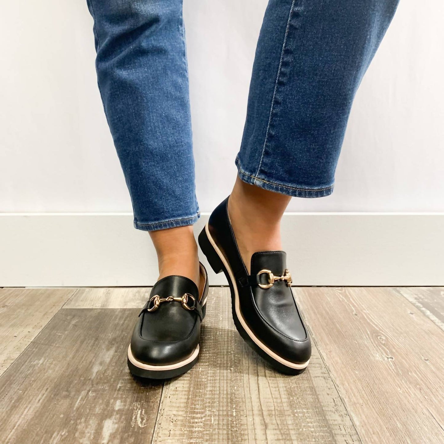 All Black - Women's Link Loafer